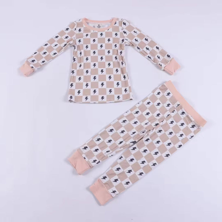 Stormy Check 2 Piece Set