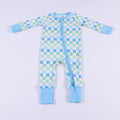 Coastal Checks Convertible Romper