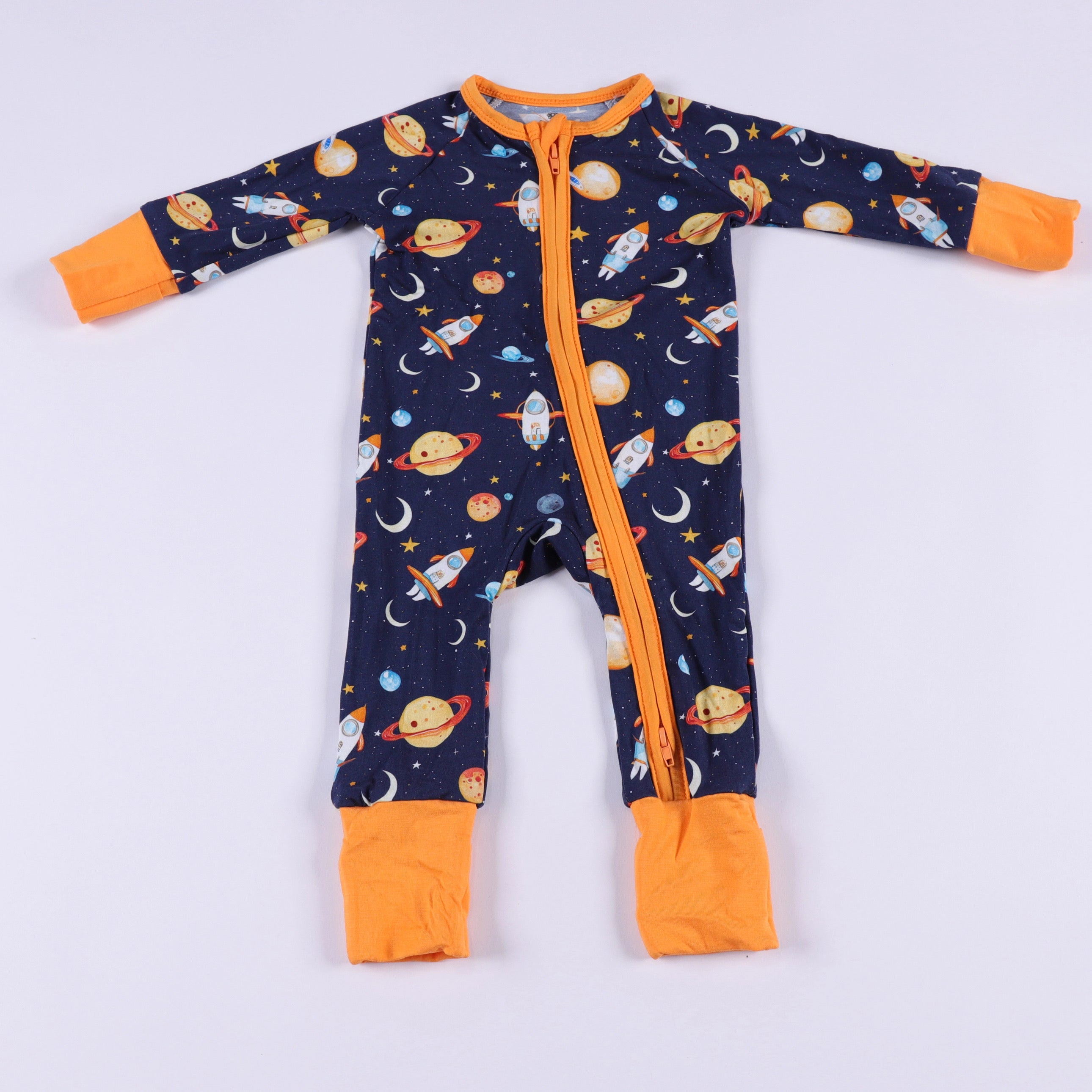 Bedtime Blastoff Convertible Romper