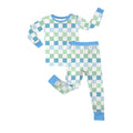 Coastal Checks 2 Piece Set